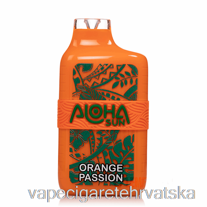 Vape Hrvatska Aloha Sun 7000 Disposable Orange Passion